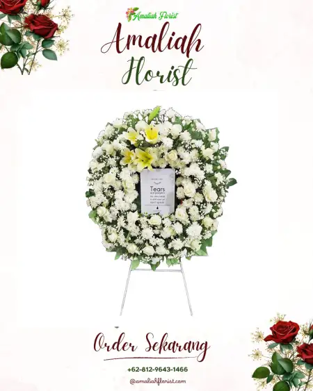 Krans Bunga Duka Pati